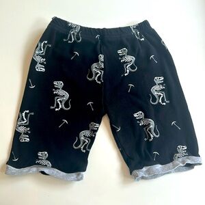 Dolphin & Fish Dinosaur Bones Pajama Bottoms Shorts